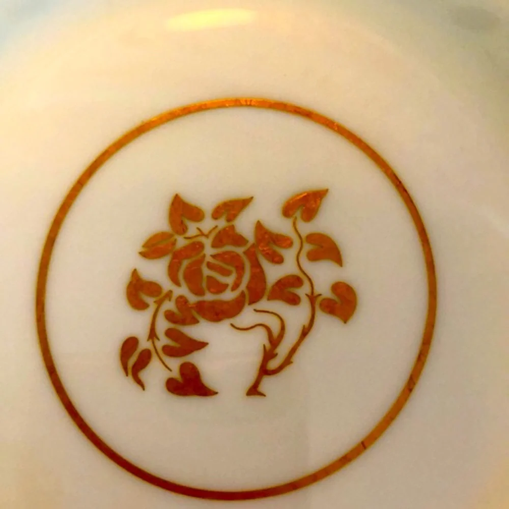 GUC- 6 Vintage English Bone China Desert Plates - Picture 4 of 10